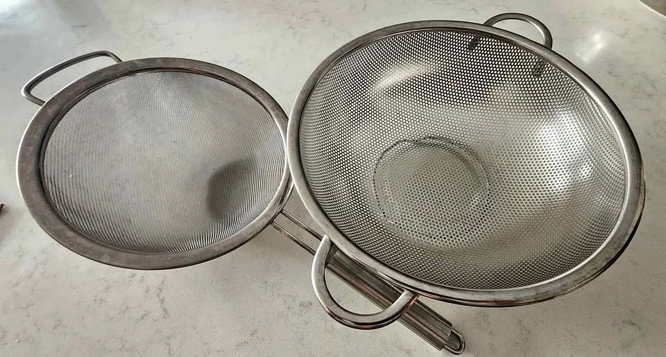 Stainless Steel Strainers & Colander Set
