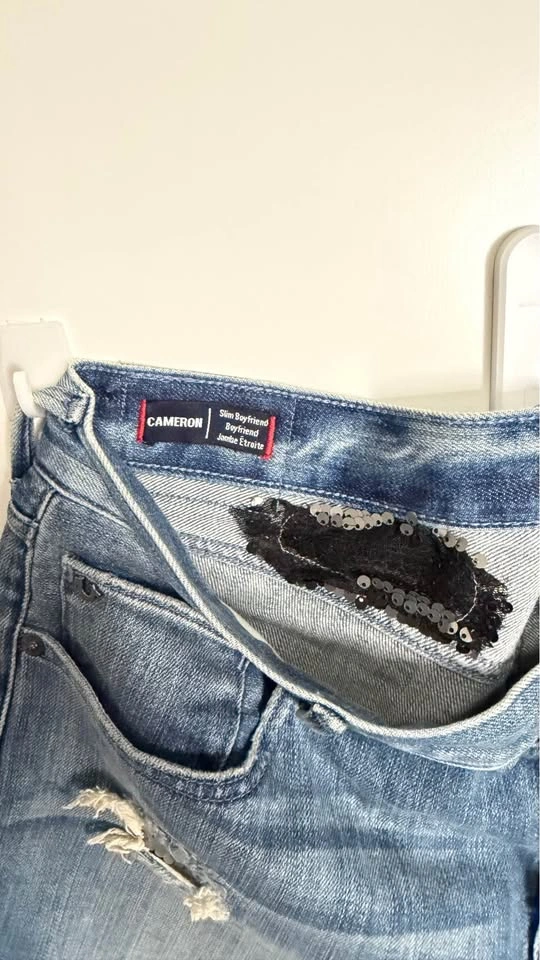 NWT True Religion "Cameron" Slim Boyfriend Shorts - photo 3
