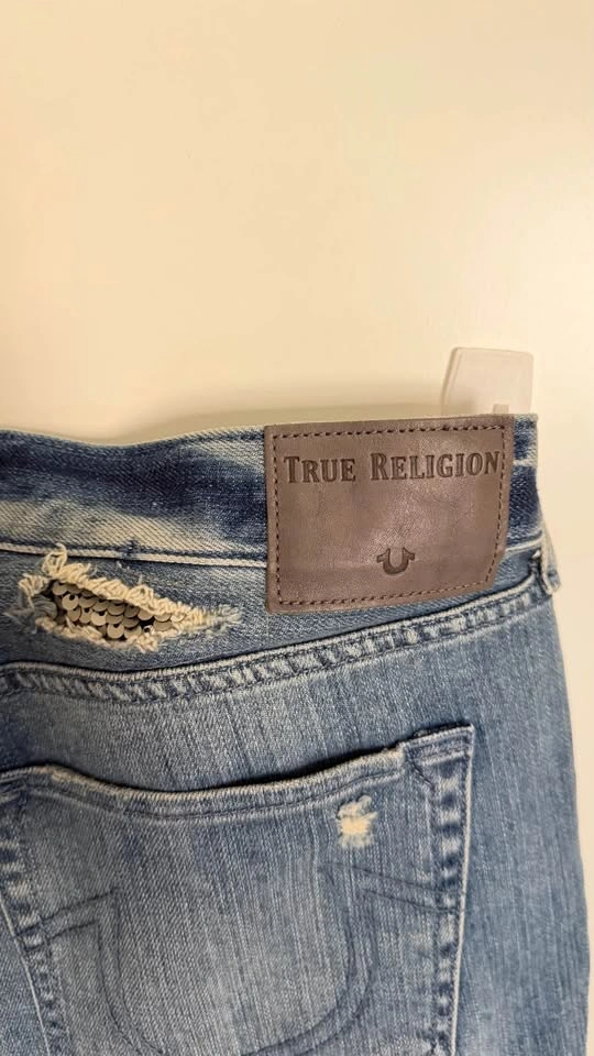 NWT True Religion "Cameron" Slim Boyfriend Shorts - photo 5