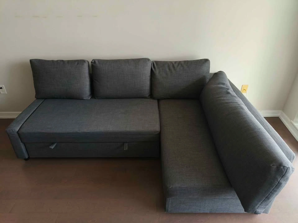 IKEA FRIHETEN sofa-bed with storage and mattress topper - photo 2