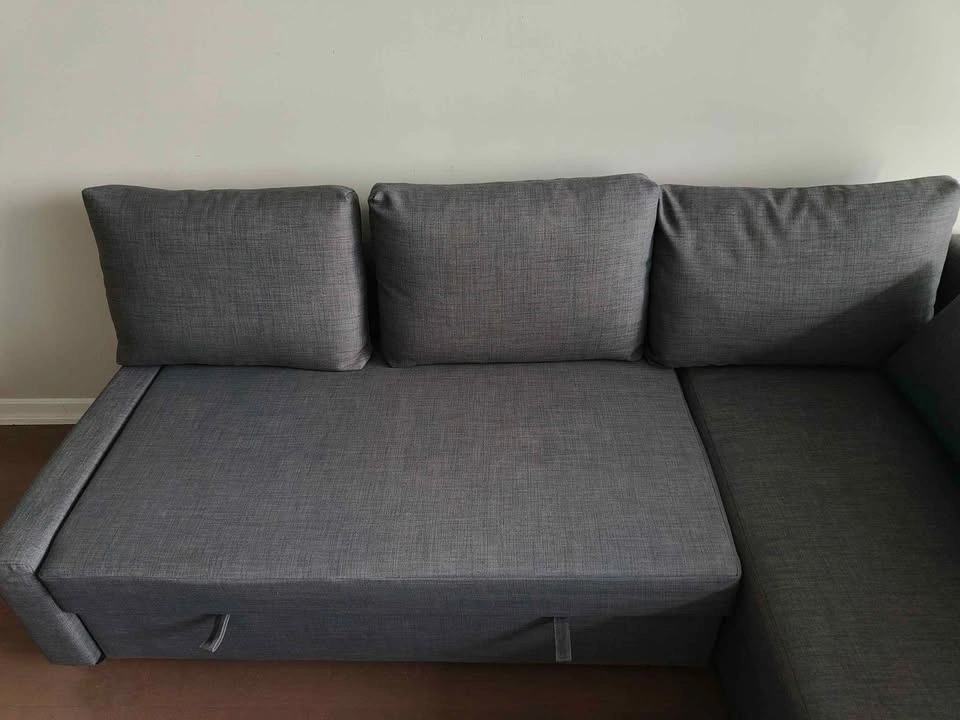 IKEA FRIHETEN sofa-bed with storage and mattress topper - photo 3