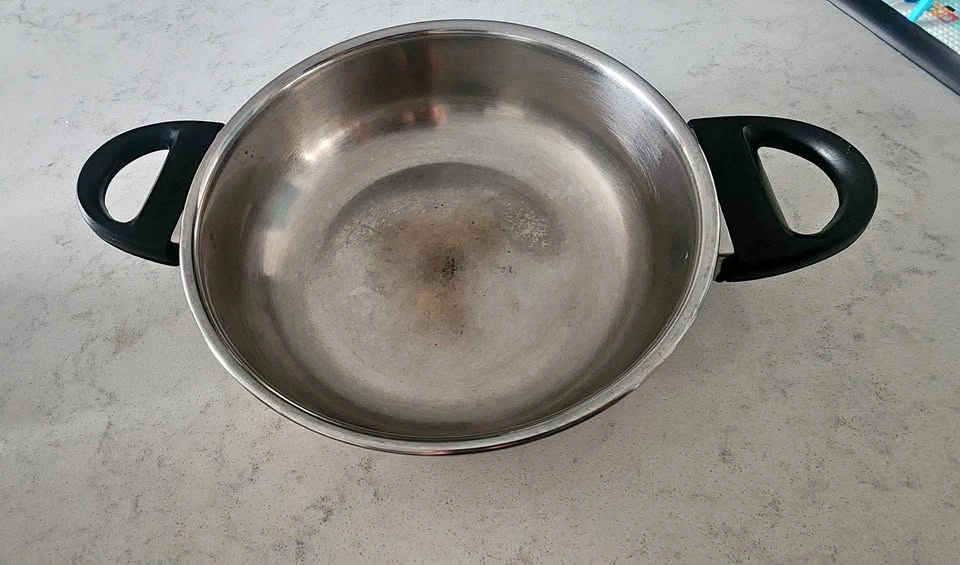 Stainless Steel Kadai / Serving Bowl with Handles