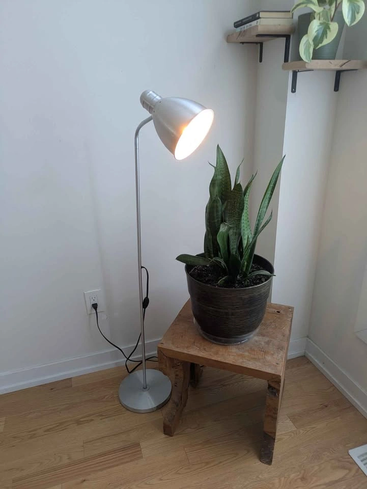 Stainless Steel Swivel Head Floor Lamp (three bulbs included) - photo 2