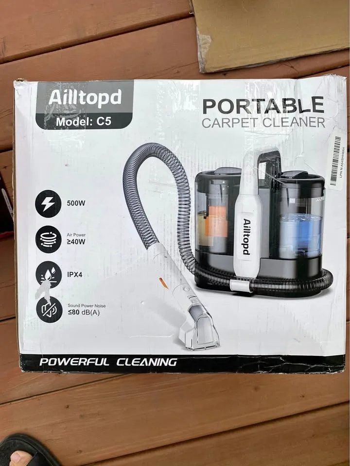 PORTABLE CARPET CLEANER‼️ thumbnail