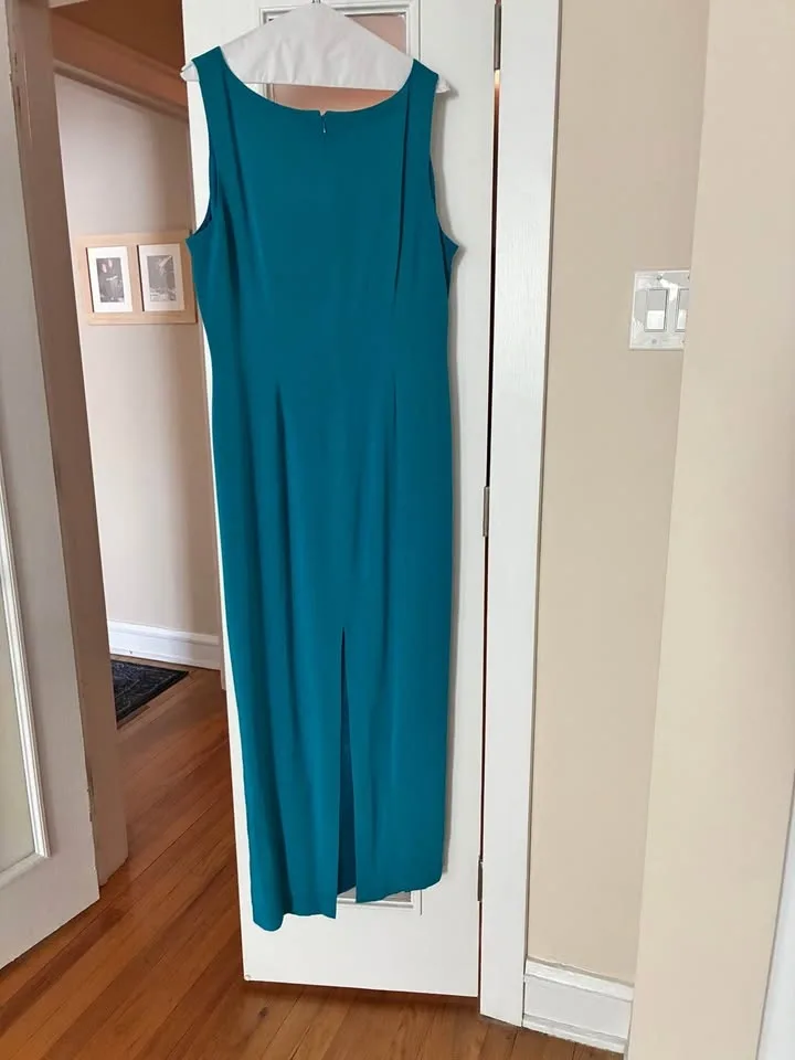 Formal Full Length Silk Dress and Jacket - photo 5