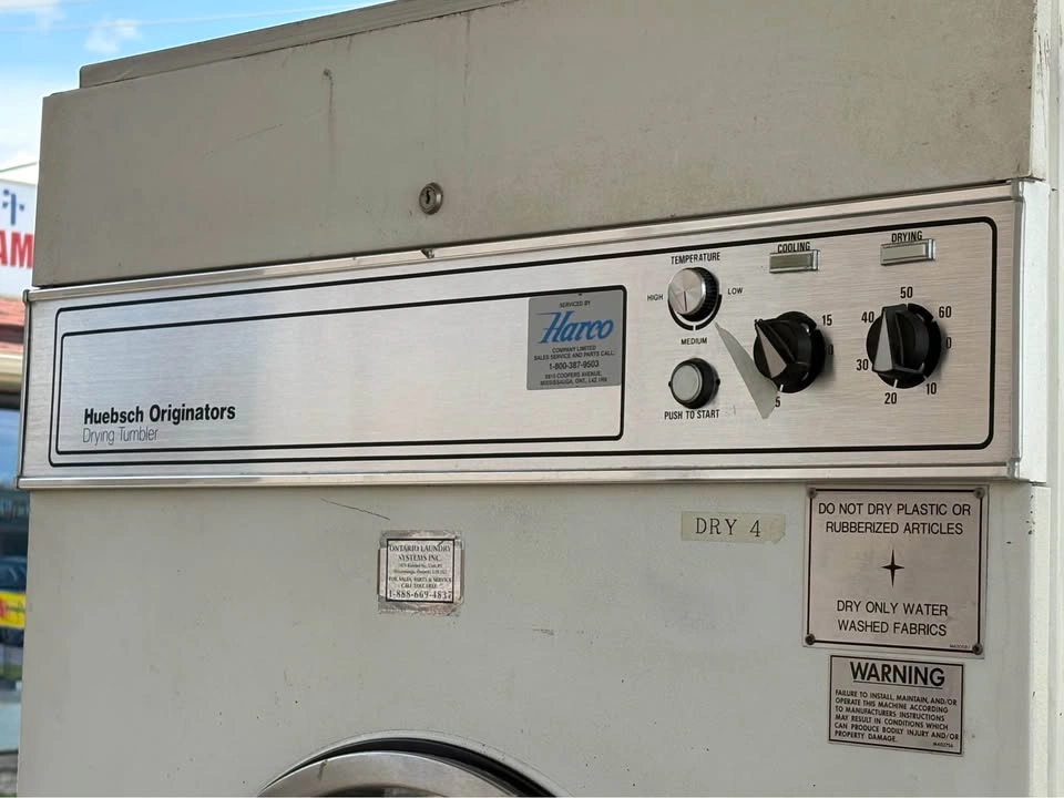 Huebsch Commercial Gas Dryer 37lb – Tested & Working – Heavy Dut - photo 4