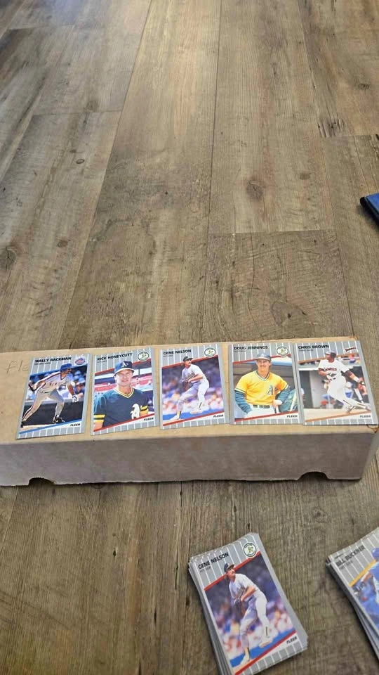 1989 Fleer lot