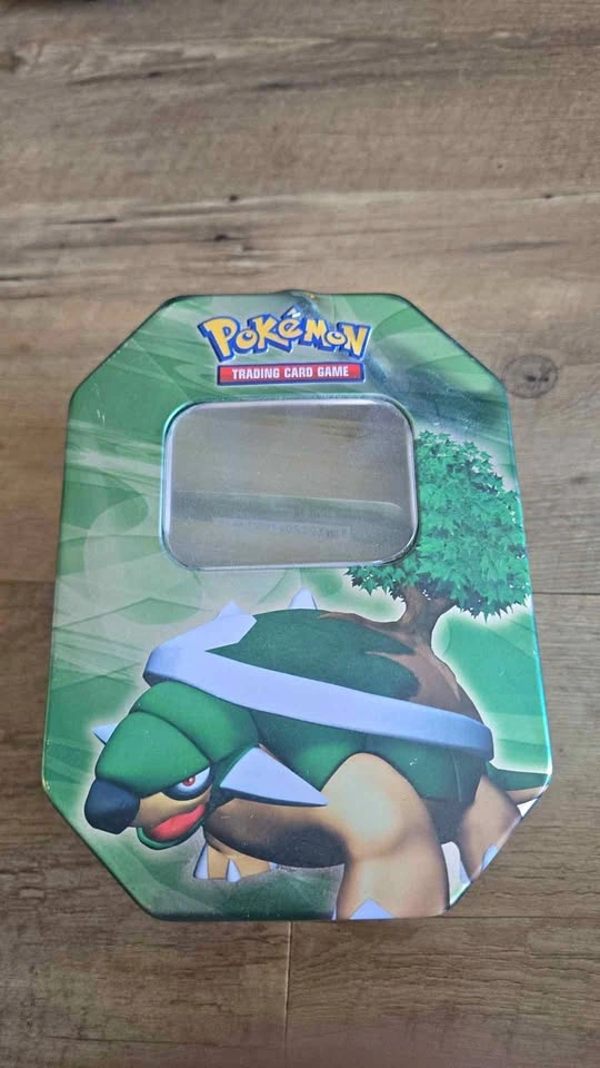 Pokemon TCG Torterra Tin with Diamond & Pearl Cards