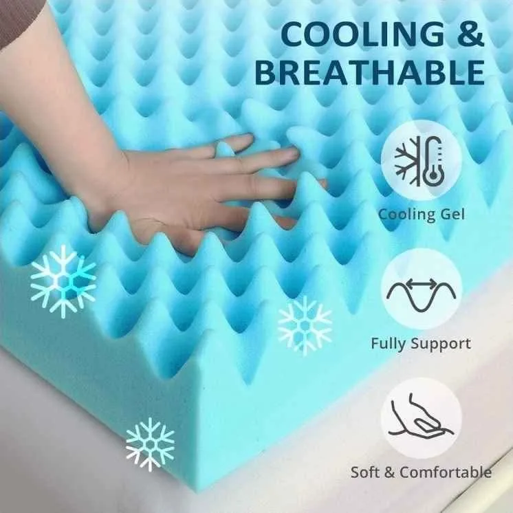 QUEEN SIZE Mattress Topper 3" Extra Thick - Brand New image indicator(4)