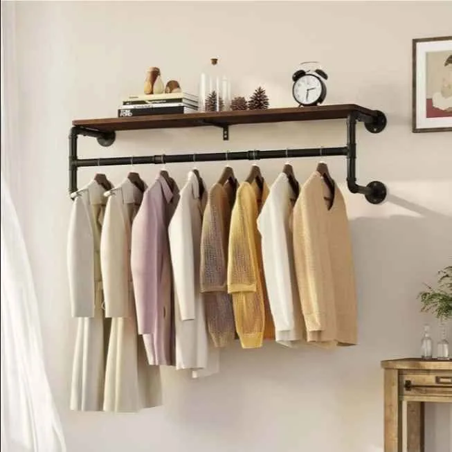 Wisfor Clothes Rack Wall Mounted image indicator(8)