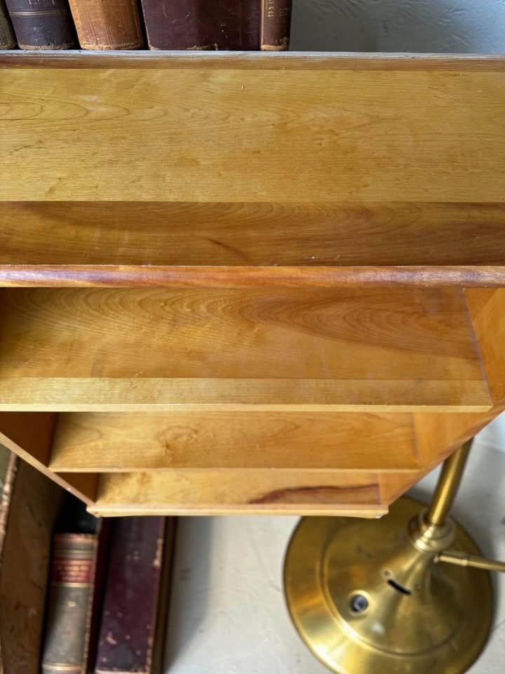 Wood Bookshelf - 3 Shelves - photo 4