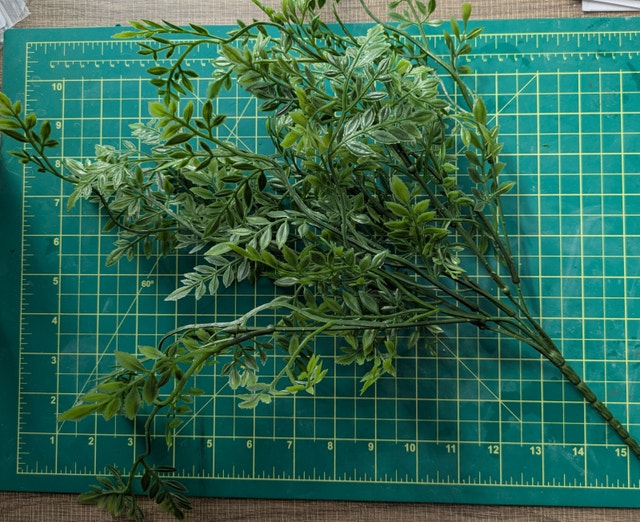 Fake greenery eucalyptus ferns decor store wedding