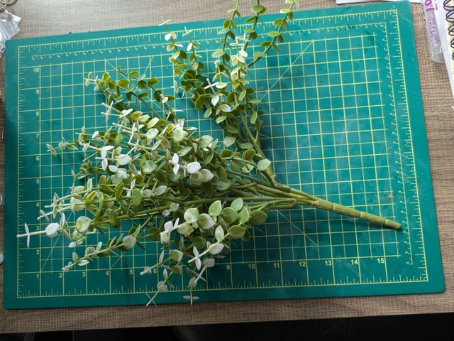 Fake greenery eucalyptus ferns decor store wedding - photo 3