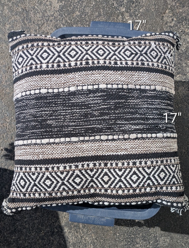 2 Throw Pillows - Indoor/Outdoor