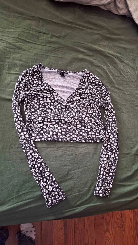 Long Sleeve Floral Shirt