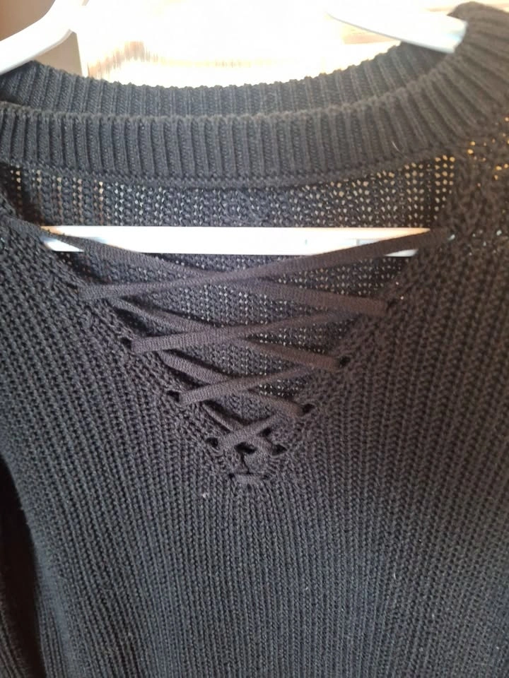 Black Knit Sweater - photo 2