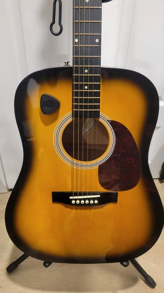 $250 Starcaster Electric Acoustic Guitar - Tobacco Burst - photo 3