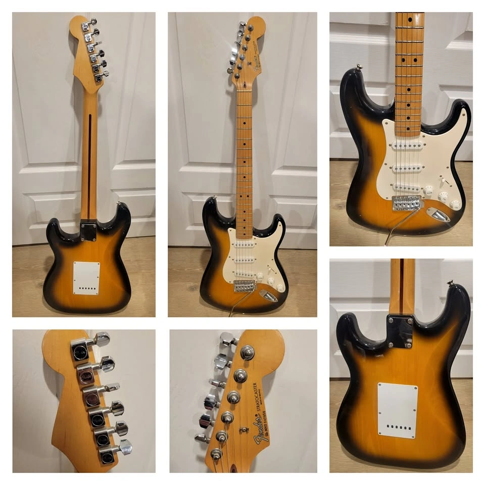 $800 Fender Stratocaster Electric Guitar - Made in Mexico - Two-