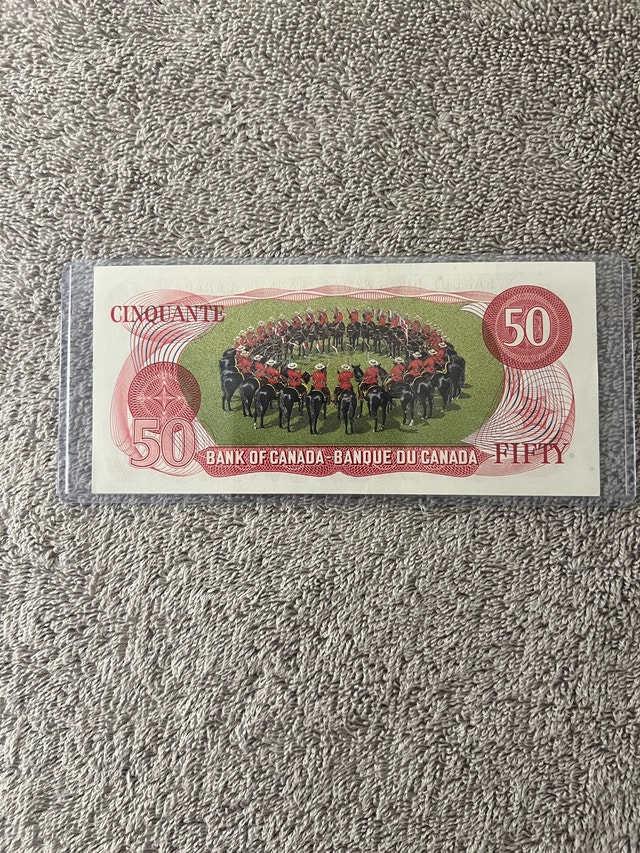 1975 50$ Bill Great Condition - photo 2