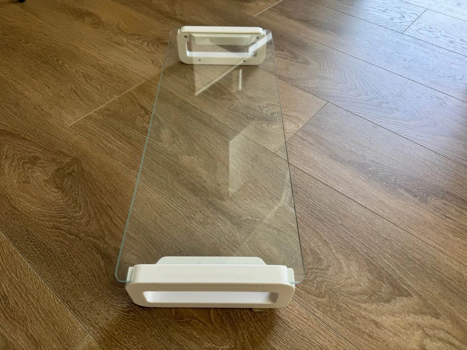 Glass Monitor Stand with USB Ports - photo 3