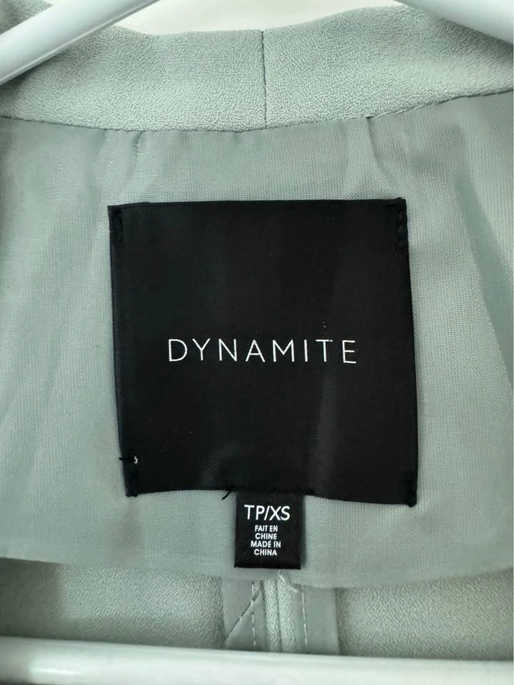 Dynamite Sage Green Blazer XS - photo 3