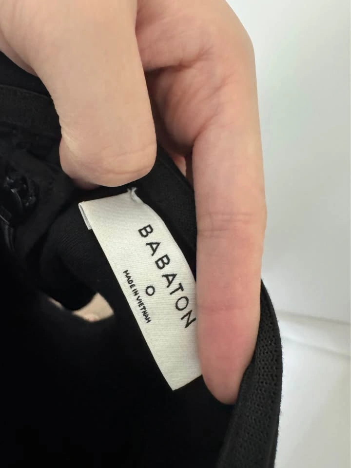 Aritzia Babaton Black Off-the-Shoulder Ruffle Dress Size 0 - photo 3