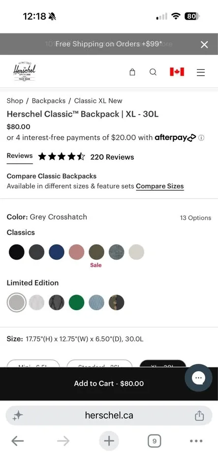 Herschel Supply Co. Classic XL Backpack - photo 5