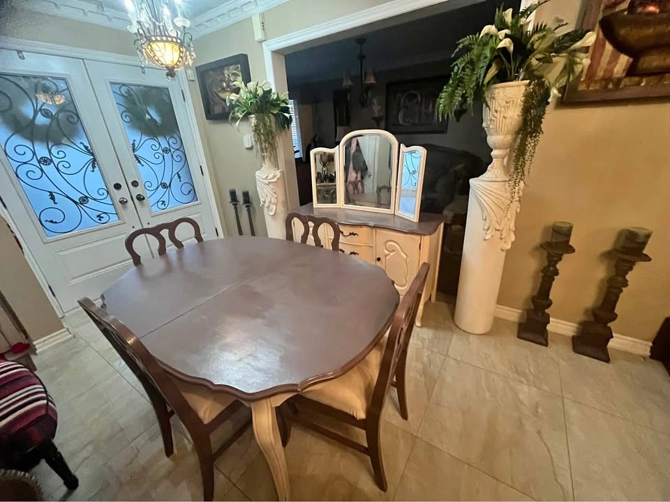 Solid wood Dining set