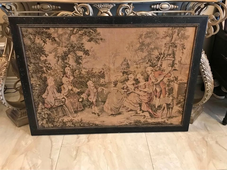 Tapestry artwork antique