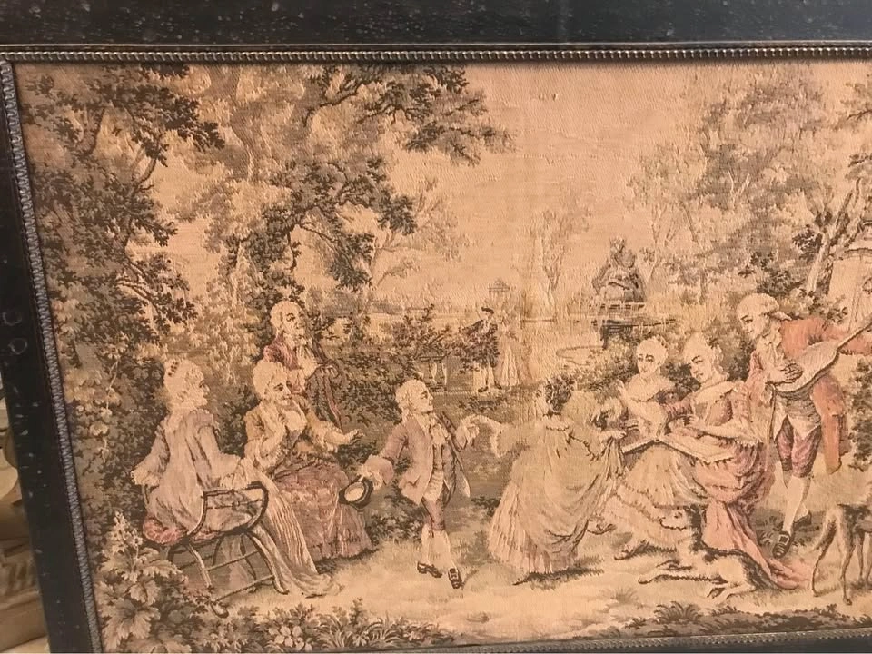 Tapestry artwork antique - photo 2