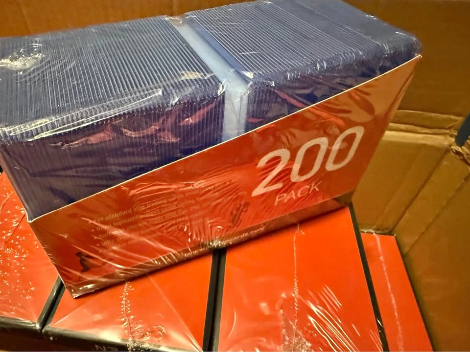 100 Top Loaders for Trading Cards
