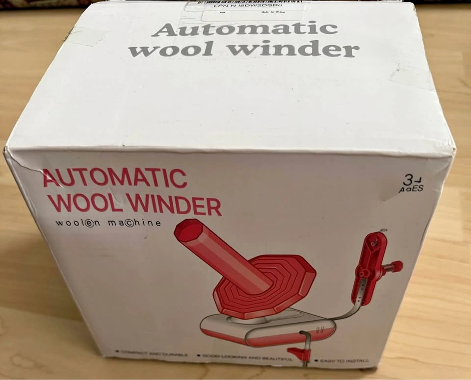 Brand New Electric Yarn Winder – Effortless Crafting - Grey