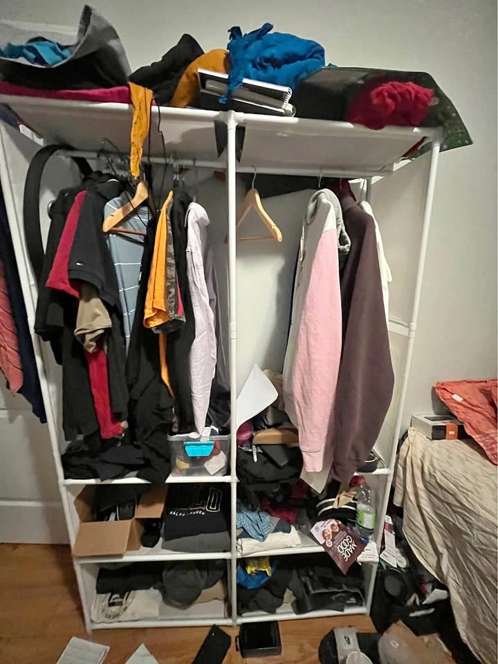 Portable Wardrobe Closet Organizer