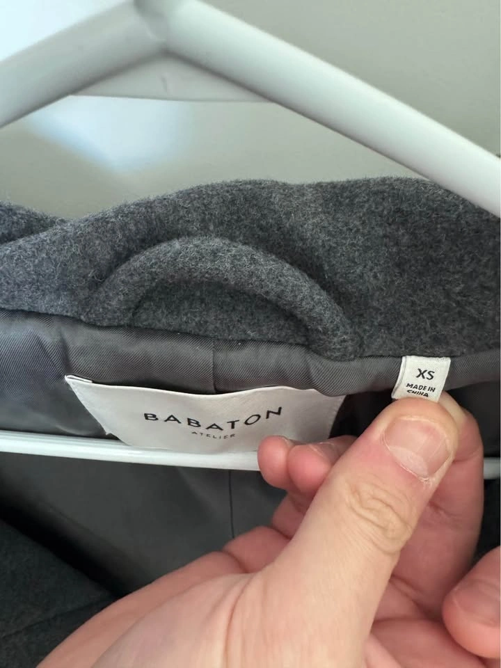 Aritzia Babaton Atelier Wool Cashmere Coat XS - photo 3