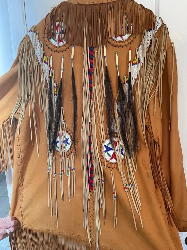 Custom Leather Western Fringe Jacket - Fort Grizzly - photo 2