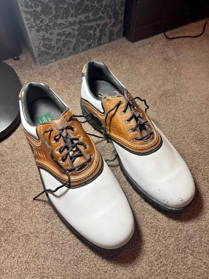 FootJoy Contour Series Men's Golf Shoes Size 10.5M (Style 54024)
