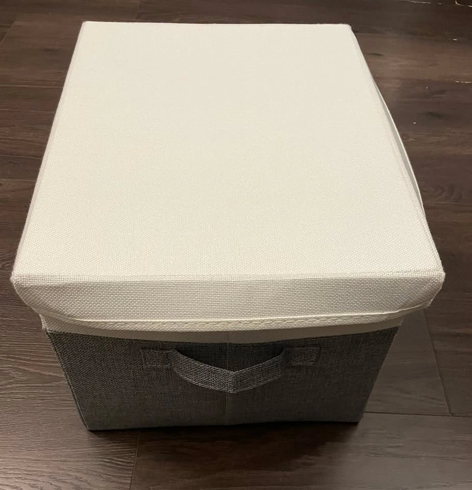 Large Wardrobe Storage Boxes with Lids x 5 - photo 2