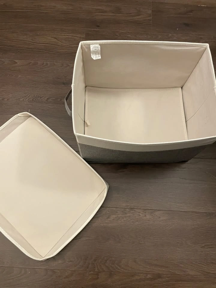 Large Wardrobe Storage Boxes with Lids x 5 - photo 3