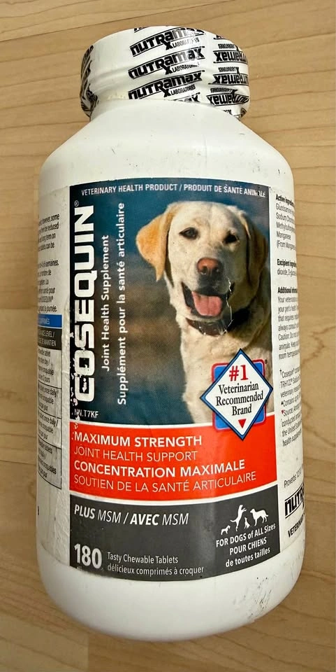 Nutramax Cosequin Max Strength Joint Supplement (180 Chewables)