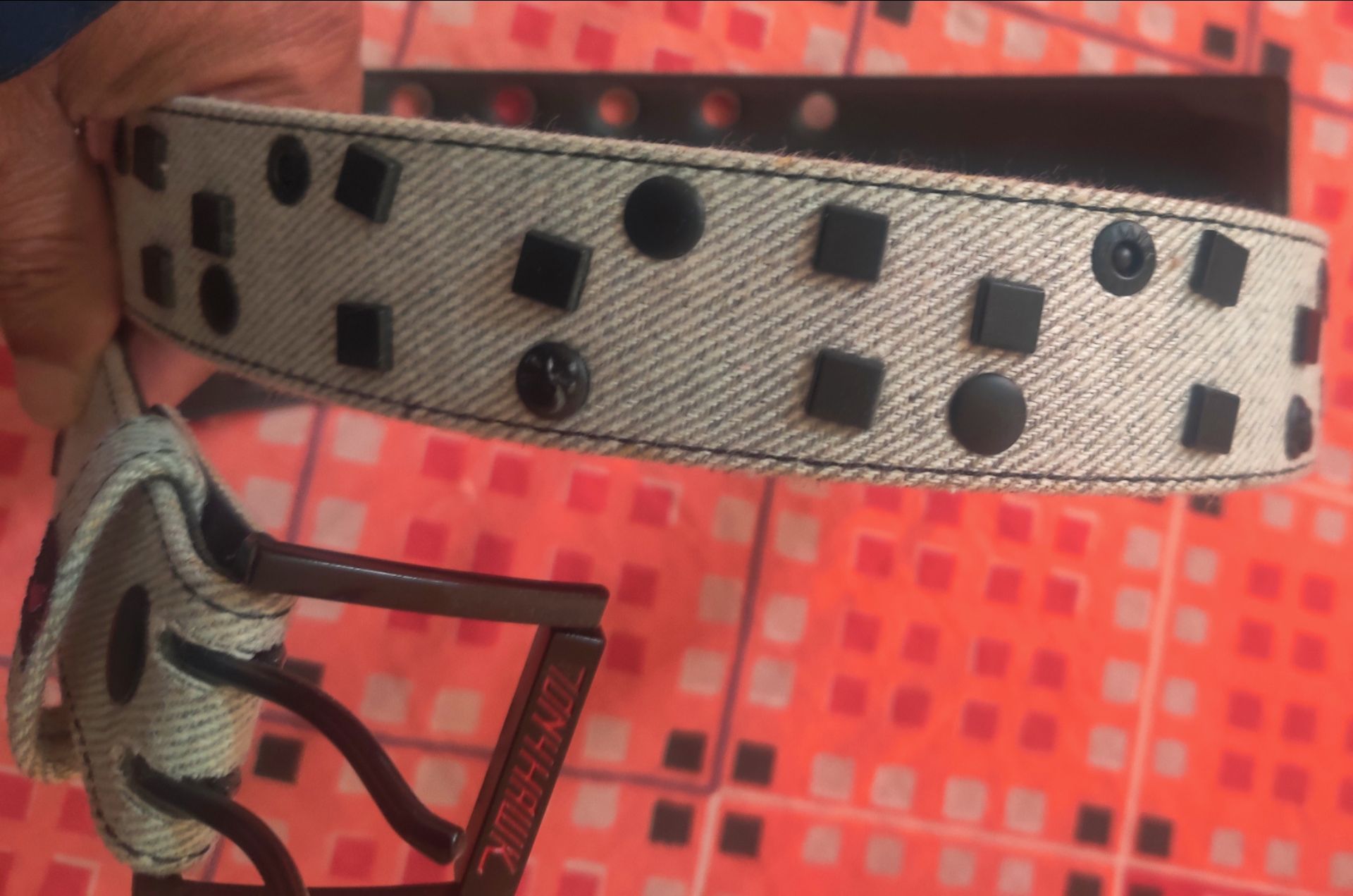 Stylish Studded Belt for Sale ✨🖤 - photo 2