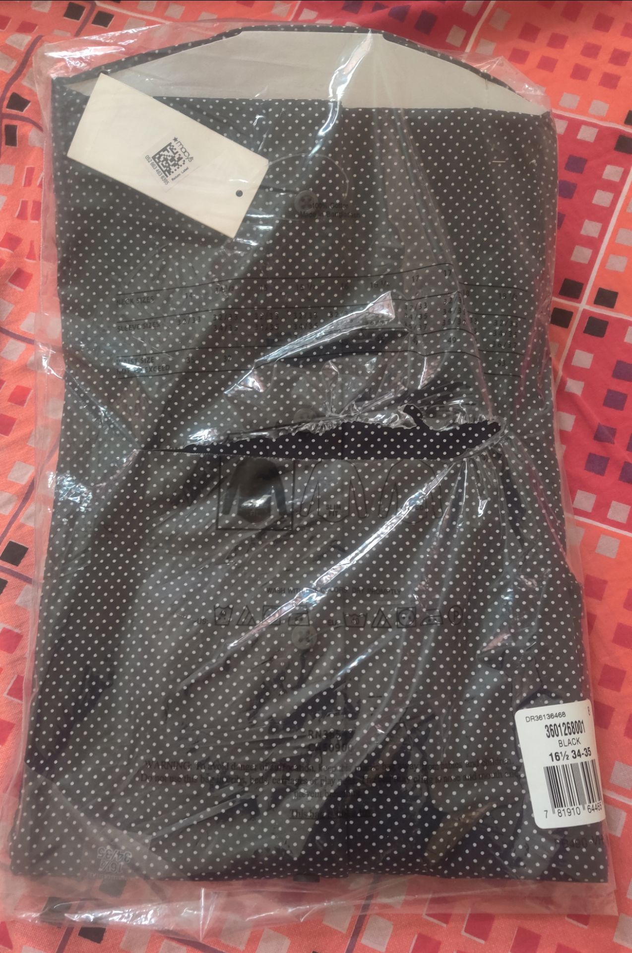Sean John Men's Polka Dot Dress Shirt - photo 3