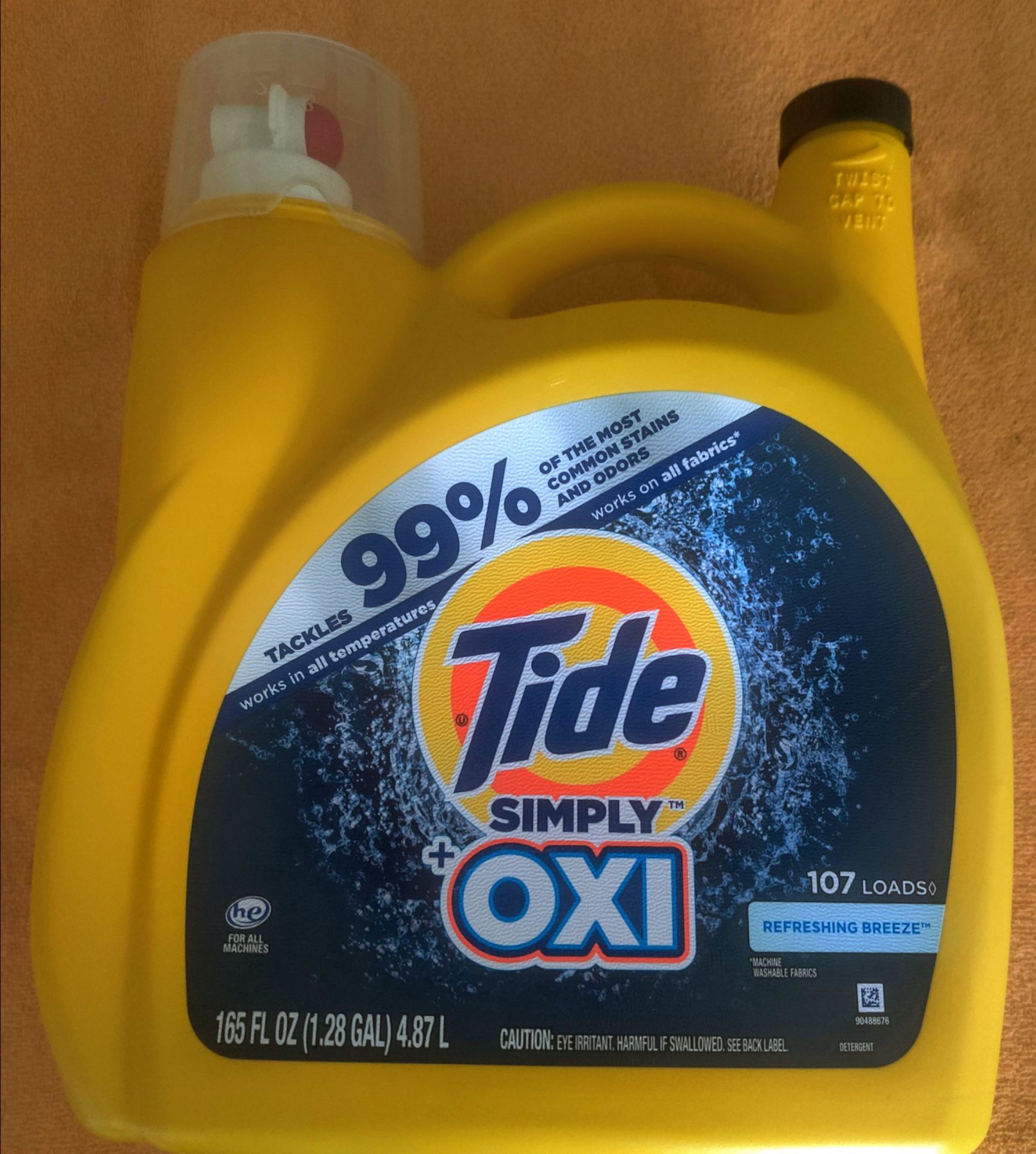 4.87L Tide OXI Detergent - Brand New