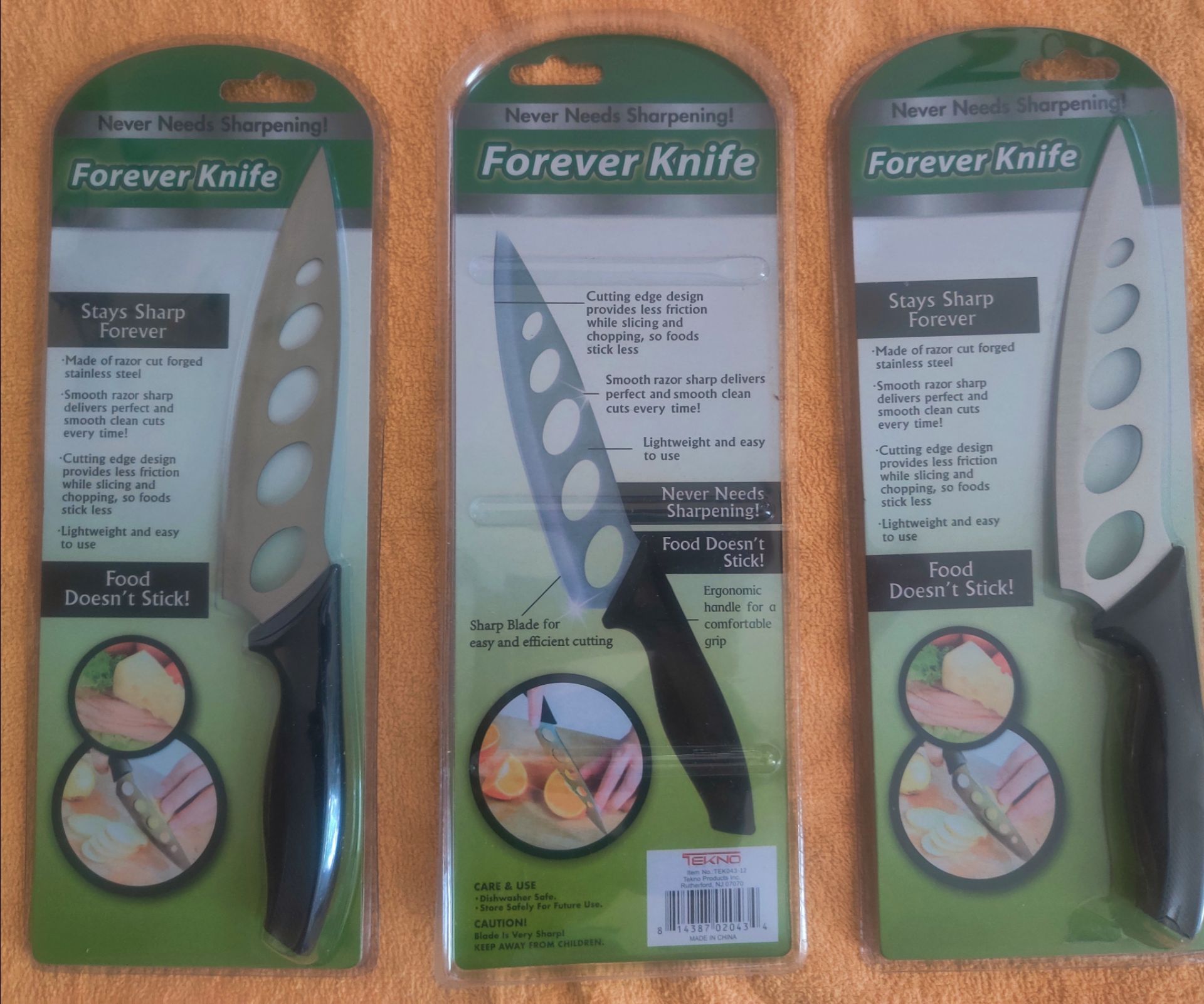 Forever Knife Set 🔪✨ Brand New in Package
