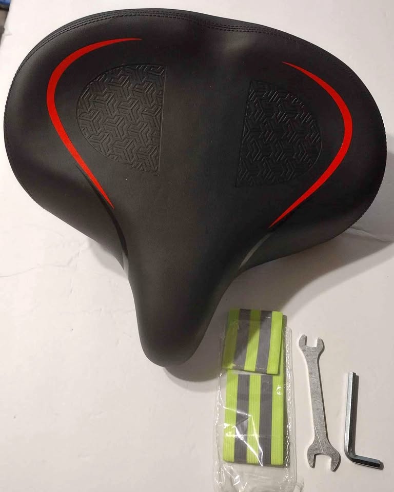 Oversized Comfortable bike Seat new
