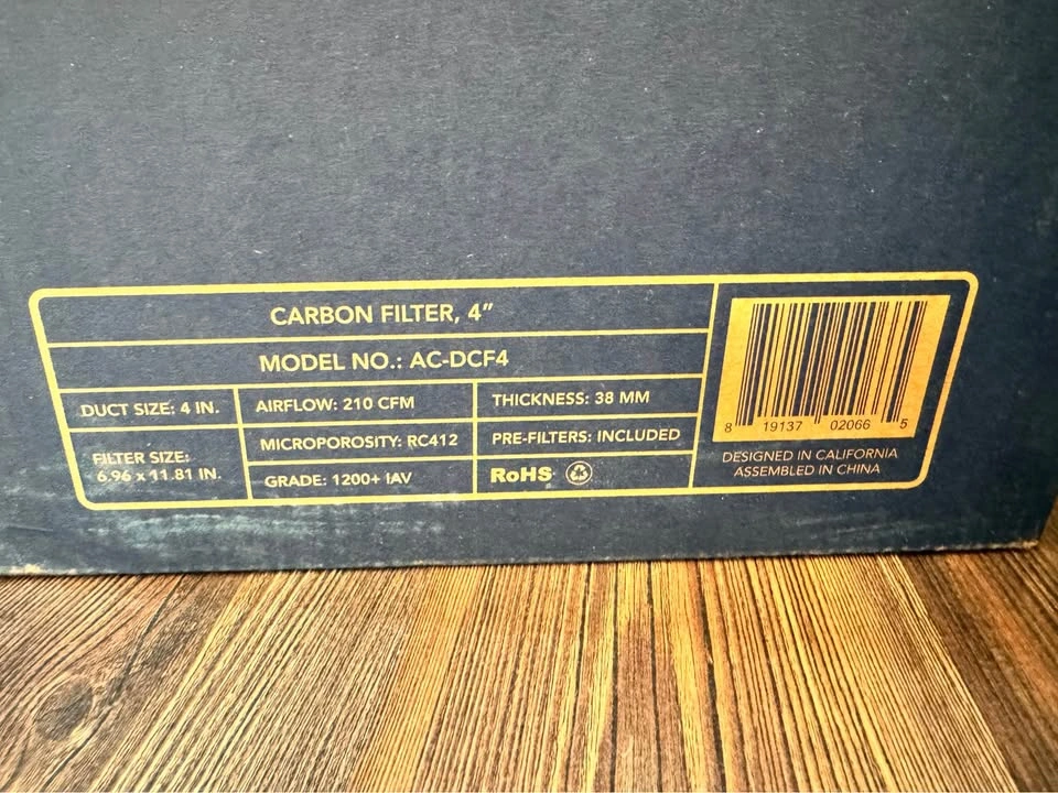 Air Carbon Filter 4" - photo 4