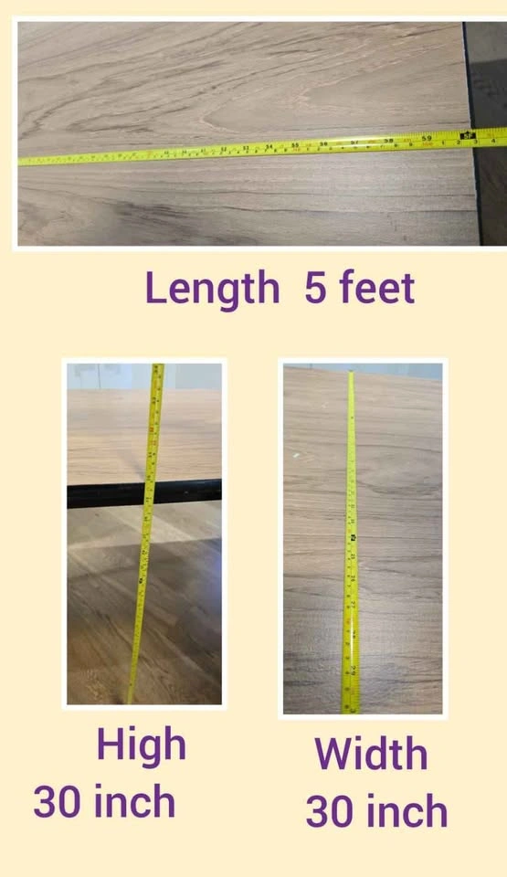 Heavy Metal Leg Foldable Table - photo 2