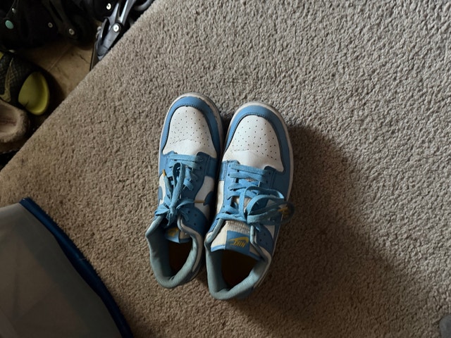 blue and white dunks - photo 3