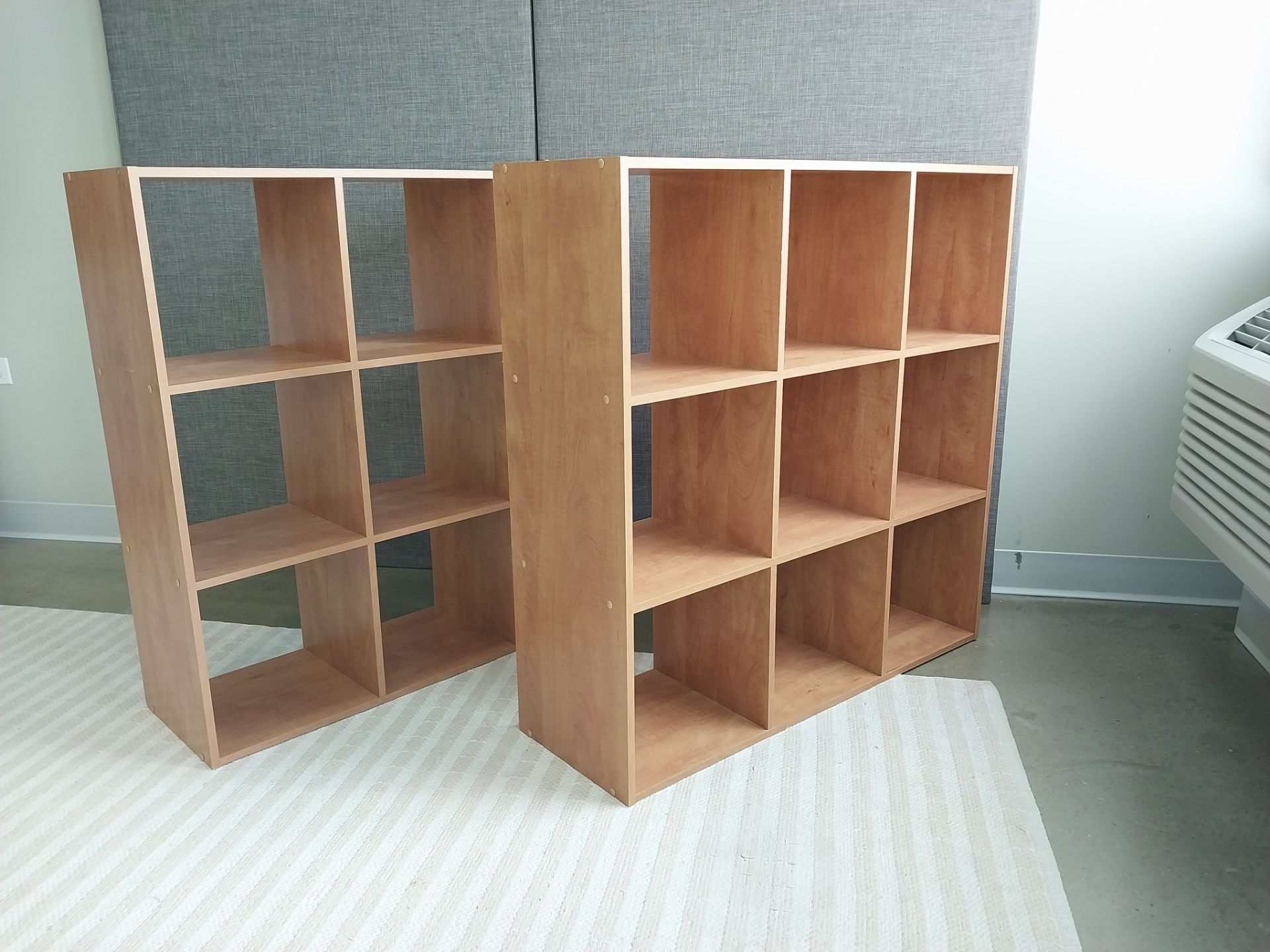 2 Matching 9-Cube Organizer Stackable Shelves – Great Condition - photo 4