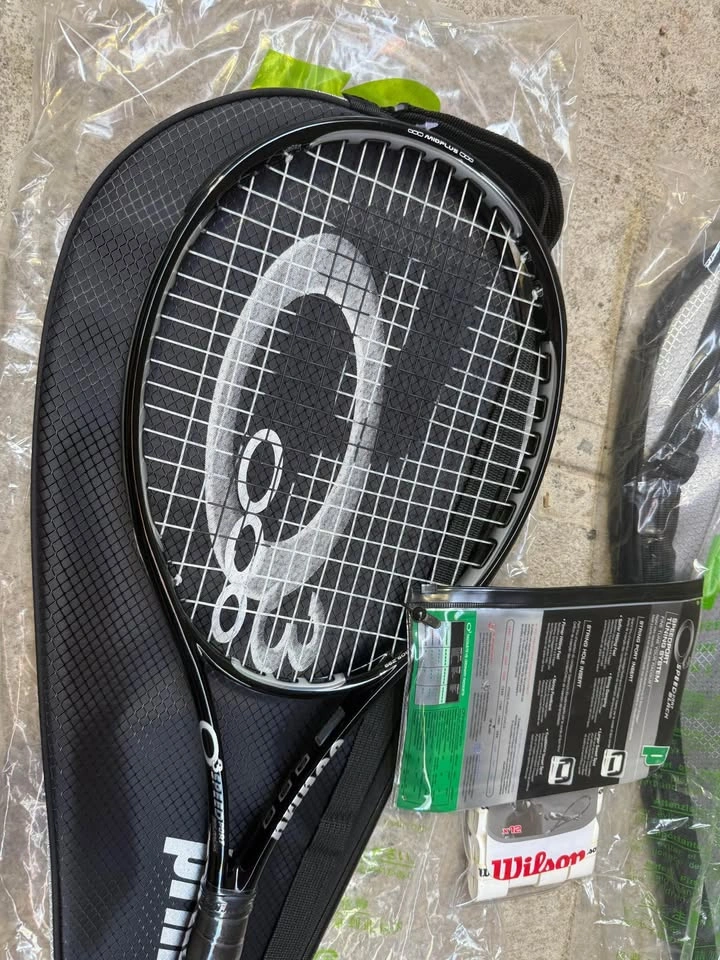 Prince O3 Speedport Black Tennis Racquet Grip 4 4½ New - photo 2