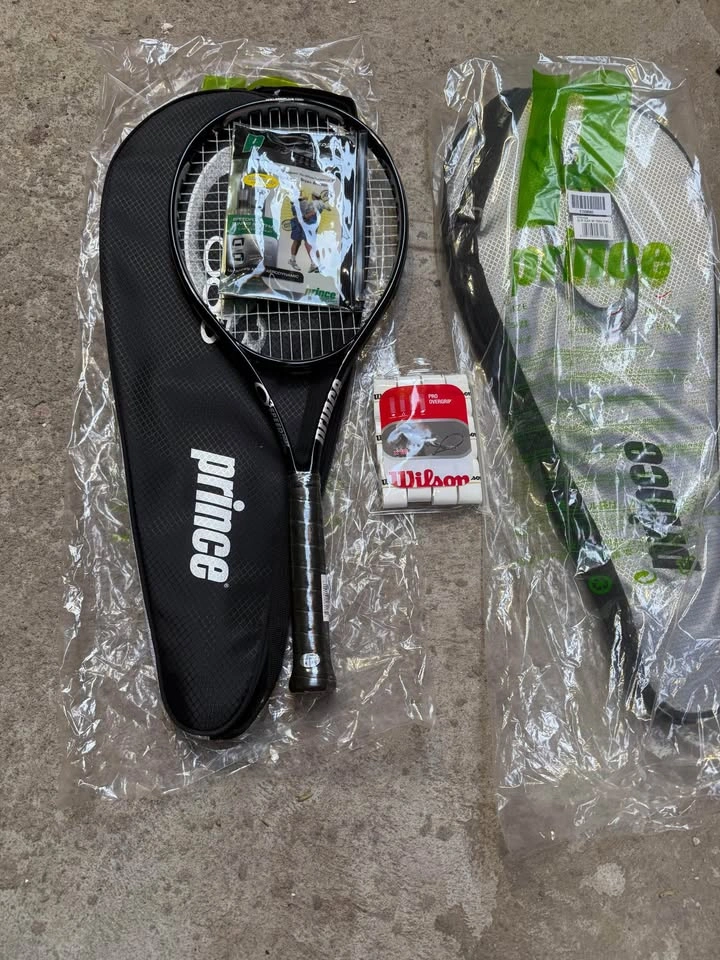 Prince O3 Speedport Black Tennis Racquet Grip 4 4½ New - photo 3